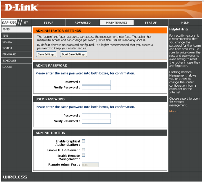 d-link wireless router setup and login 1